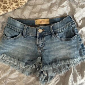 hollister denim shorts